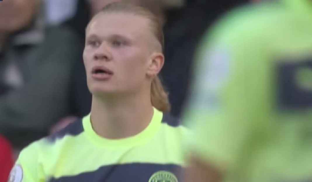 Erling Haaland di Laga Manchester City vs Southampton Moncernya Erling Haaland Dapat Perhatian Serius dari Alan Shearer