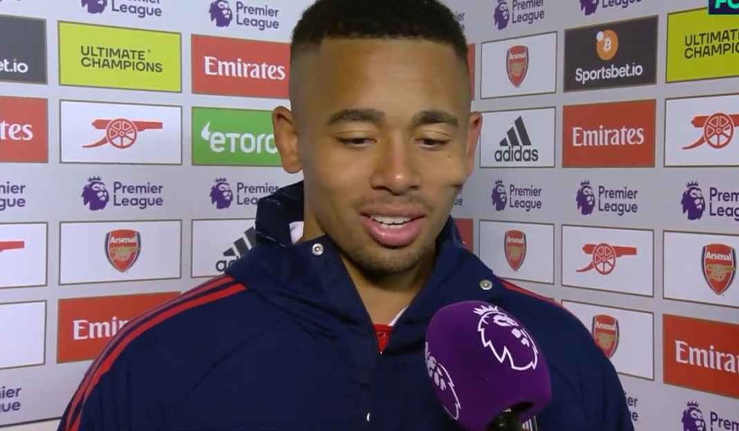 Gabriel Jesus bicarakan perburuan gelar Gabriel Jesus Bicarakan Peluang Gelar Arsenal Usai Kalahkan Leeds United Semalam