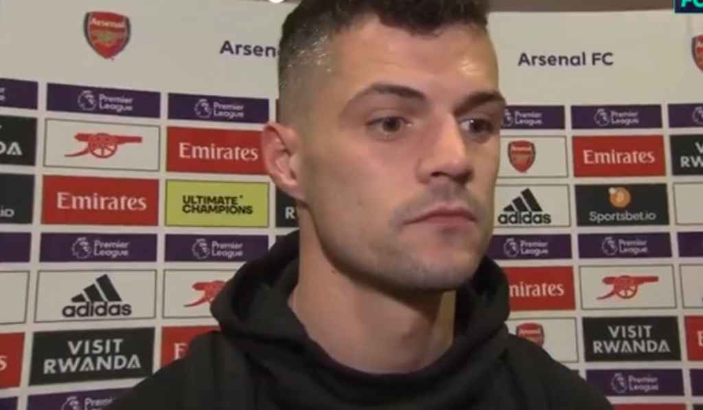 Granit Xhaka Tegaskan Arsenal Fokus Pada Diri Sendiri, Tidak Peduli Hasil Tim Lain