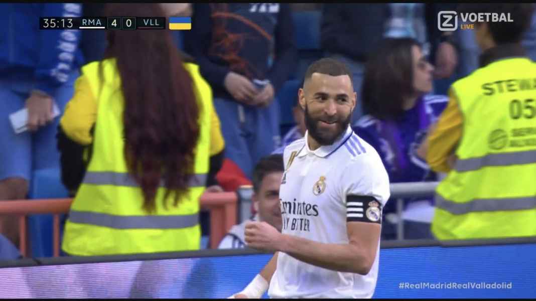 Hattrick Karim Benzema Dalam 7 Menit, Karim Benzema Loncat ke Ranking Kedua Top Skor La Liga