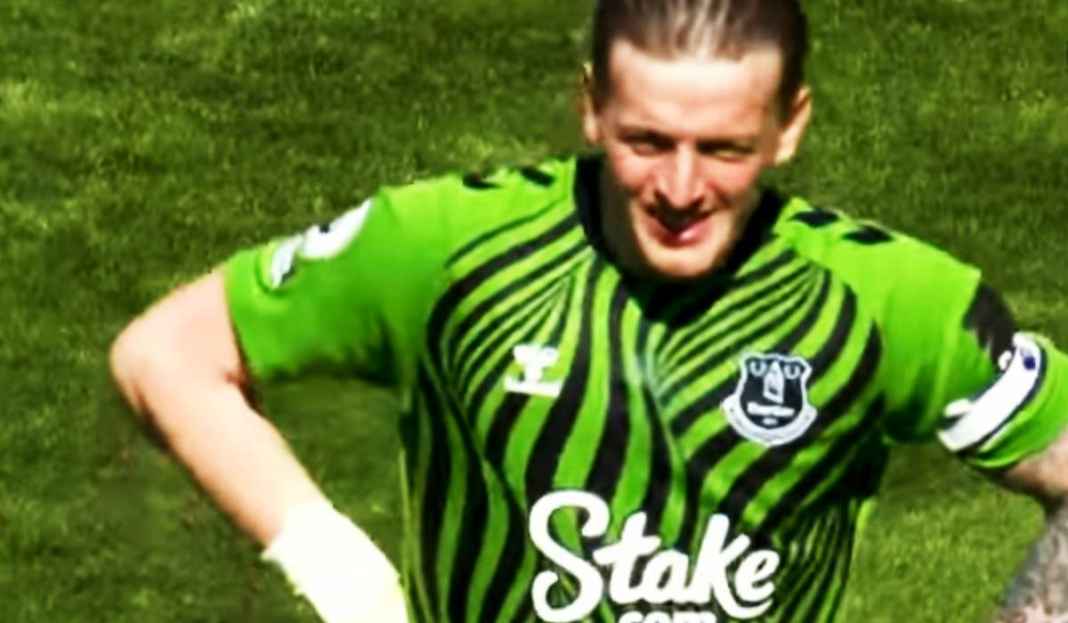 Jordan Pickford Saat Mengawal Gawang Everton Lawan Manchester United Gawat, Jordan Pickford Bakal Sulit Dilepas di Musim Panas
