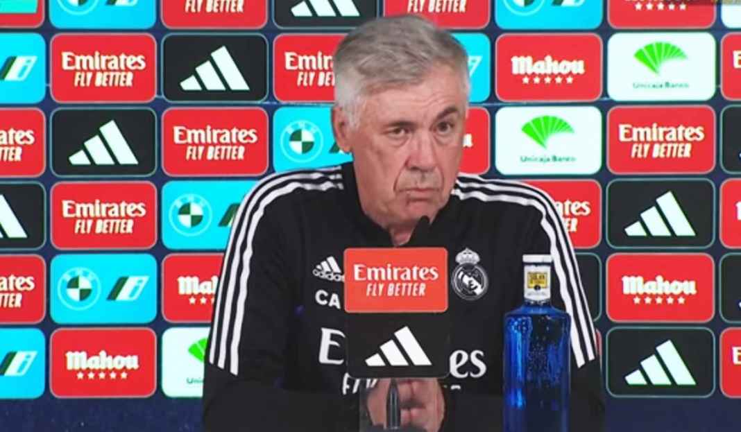 Jumpa Pers Carlo Ancelotti Jelang Laga Real Madrid vs Almeria Carlo Ancelotti Pusing Jelang Real Madrid Tampil di Final Copa del Rey dan Kontra Manchester City