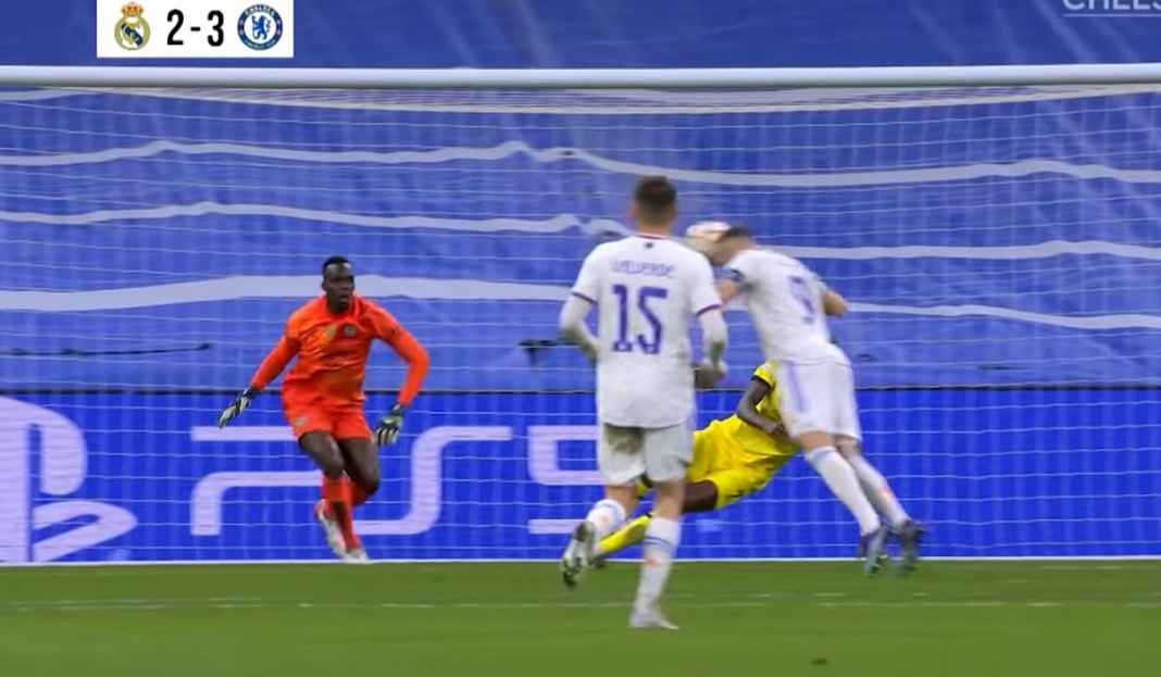 Karim Benzema cetak gol ke gawang Chelsea Prediksi Real Madrid vs Chelsea, Ulangan Perempat Final Liga Champions Tahun Lalu