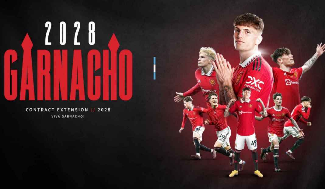 Manchester United umumkan kontrak baru Alejandro Garnacho RESMI! Alejandro Garnacho Perpanjangan Kontrak di Manchester United Hingga 2028
