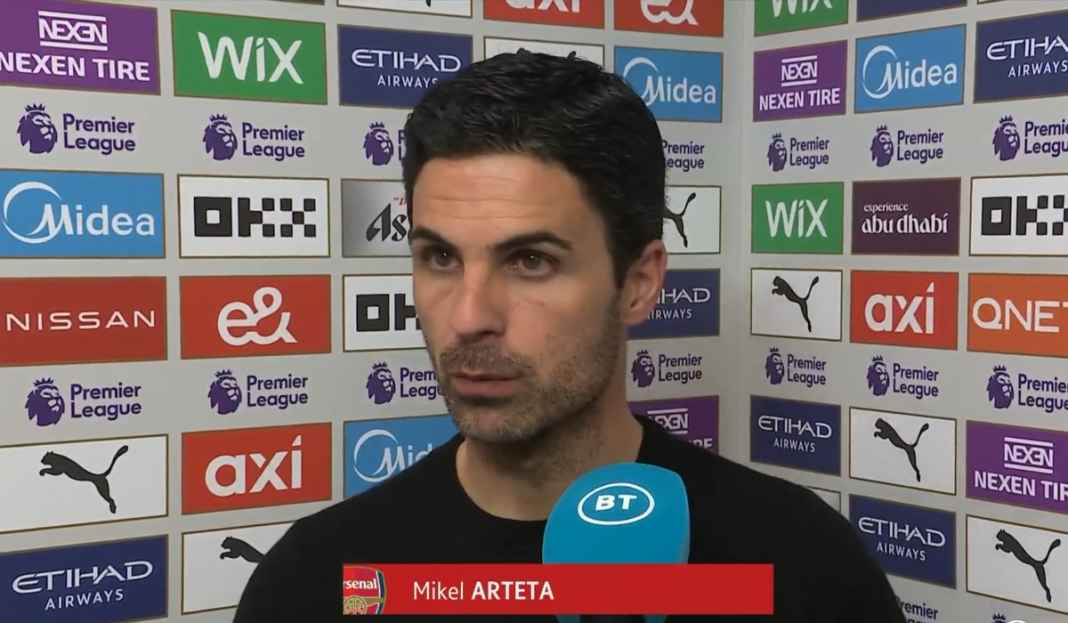 Mikel Arteta bicara tentang kekalahan Arsenal Mikel Arteta Angkat Topi, Akui Manchester City Tampil Lebih Baik Ketimbang Arsenal