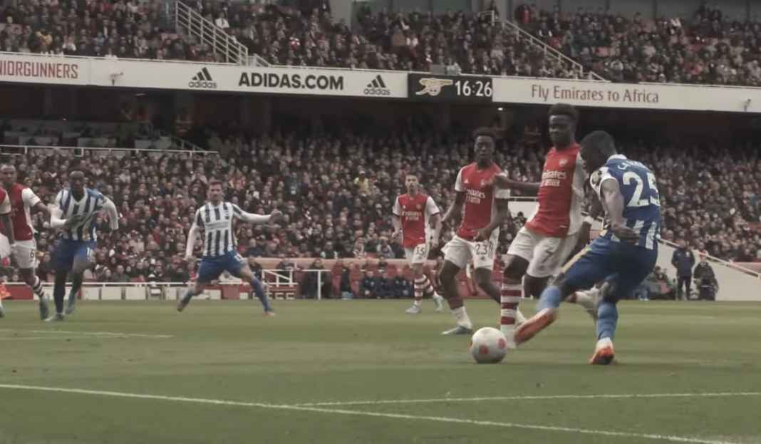 Moises Caicedo saat melawan Arsenal Manchester United Bisa Kontrak Gelandang Brighton Dalam Kesepakatan 1,5 Trilyun