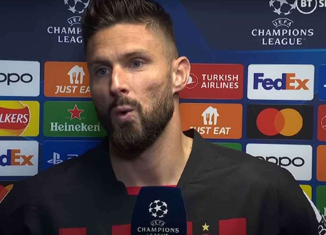 Olivier Giroud Perpanjang Kontrak di AC Milan Olivier Giroud Perpanjang Kontrak di AC Milan