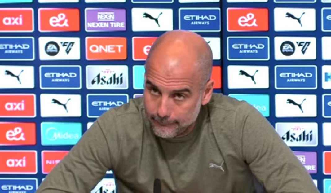 Pep Guardiola Konferensi Pers Jelang Manchester City Hadapi Leicester City Manchester City Hadapi Jadwal Padat, Pep Guardiola: Justru Bantu Jadi Juara!