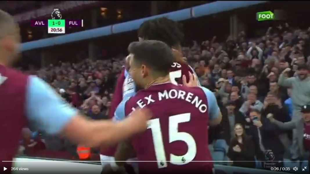 Perayaan gol Aston Villa Pemain yang Berkelahi Lawan Ronaldo Bawa Aston Villa ke Posisi 5! Dulu Gerrard Ngapain Aja?