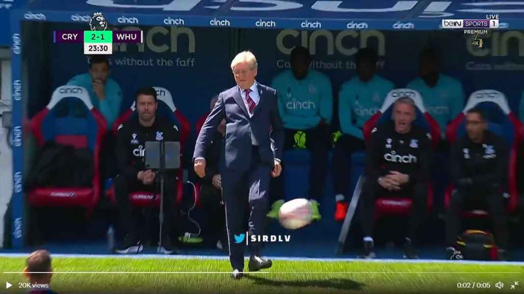 Roy Hodgson Drama 7 Gol Palace vs West Ham, Kemenangan Keempat Roy Hodgson