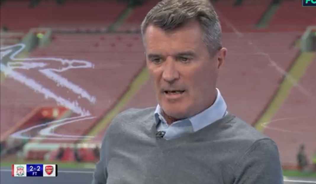 Roy Keane akui sulitnya bermain di Anfield Liverpool vs Arsenal Berakhir Imbang, Roy Keane Akui Selalu Sulit Bermain di Anfield