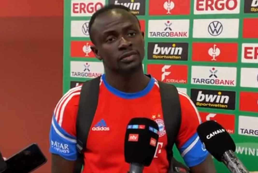 Sadio Mane Saat Diwawancara Wartawan Usai Laga Sadio Mane Saat Diwawancara Wartawan Usai Laga