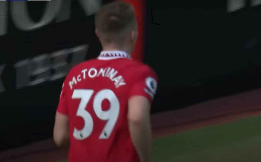 Scott McTominay Usai Mencetak Gol ke Gawang Everton Scott McTominay Usai Mencetak Gol ke Gawang Everton