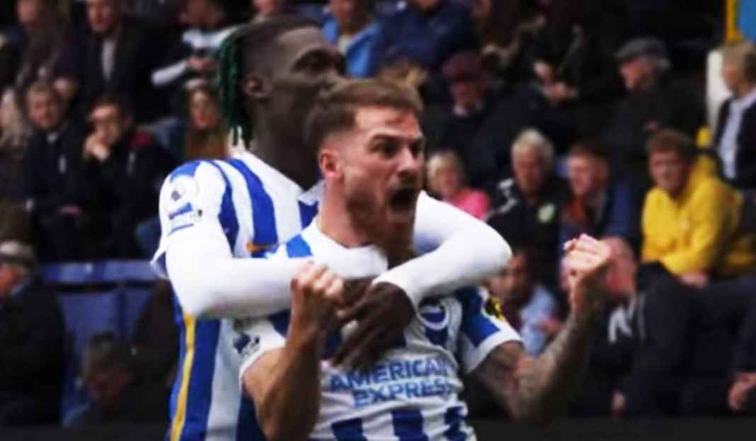 Selebrasi Alexis Mac Allister Usai Cetak Gol untuk Brighton di Liga Inggris Bye-bye Brighton, Alexis Mac Allister OTW Gabung Raksasa Liga Inggris
