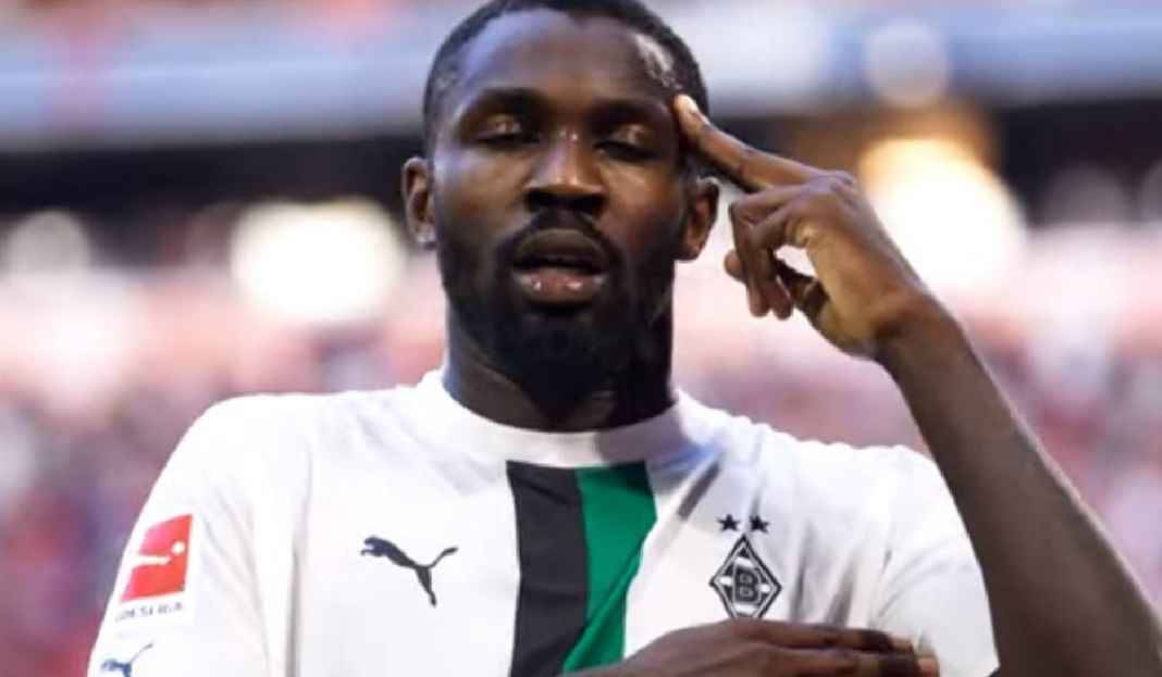 Selebrasi Marcus Thuram Setelah Cetak Gol untuk Gladbach di Liga Jerman Fix! Marcus Thuram Cabut dari Gladbach, Lanjut Ke Mana Nih?