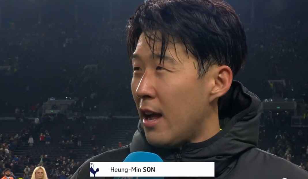 Son Heung-Min senang dengan reaksi Spurs Son Heung-Min Nilai Tottenham Tidak Pantas Tertinggal Dua Gol di Babak Pertama