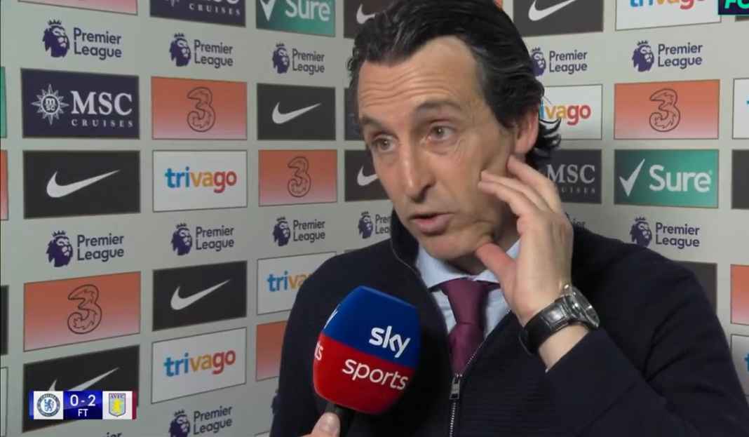 Reaksi Unai Emery Usai Aston Villa Berhasil Permalukan Chelsea di Stamford Bridge