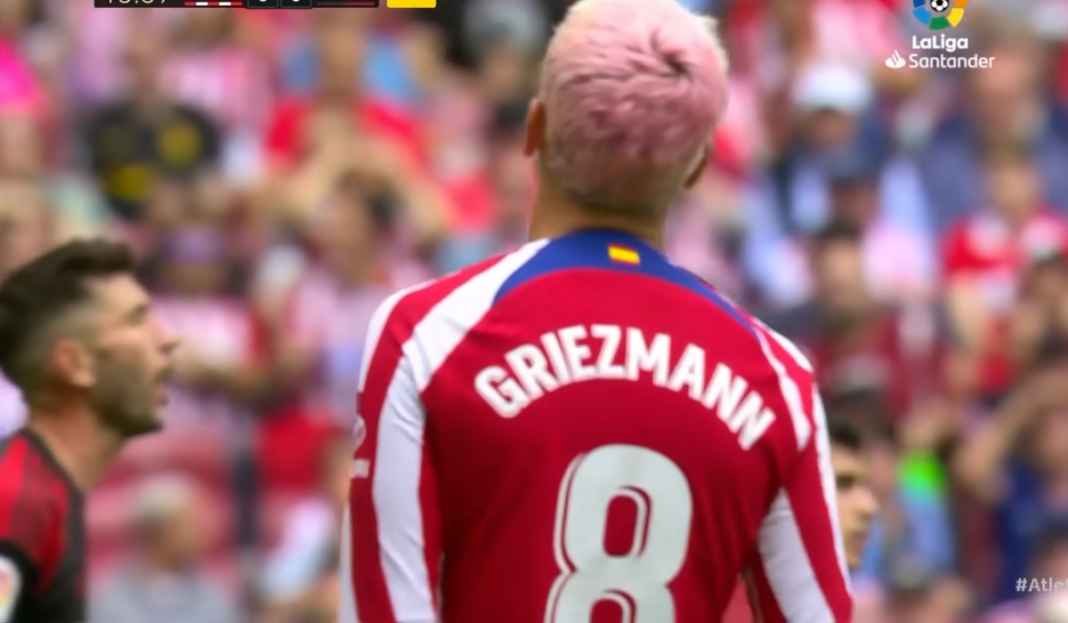 Antoine Griezmann di laga kontra Osasuna