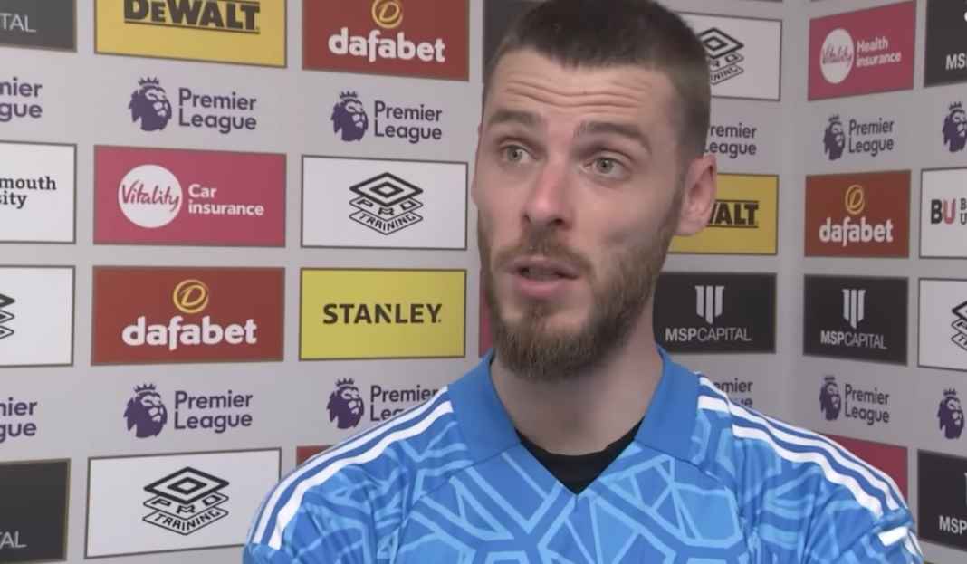 David de Gea bicarakan kemenangan golden glove Menangi Penghargaan Golden Glove Premier League, David de Gea Sanjung Rekan Setim