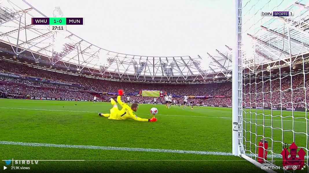De Gea bikin kesalahan fatal Sudahlah De Gea, Pensiun Saja! Bikin Manchester United Terancam Gagal Liga Champions