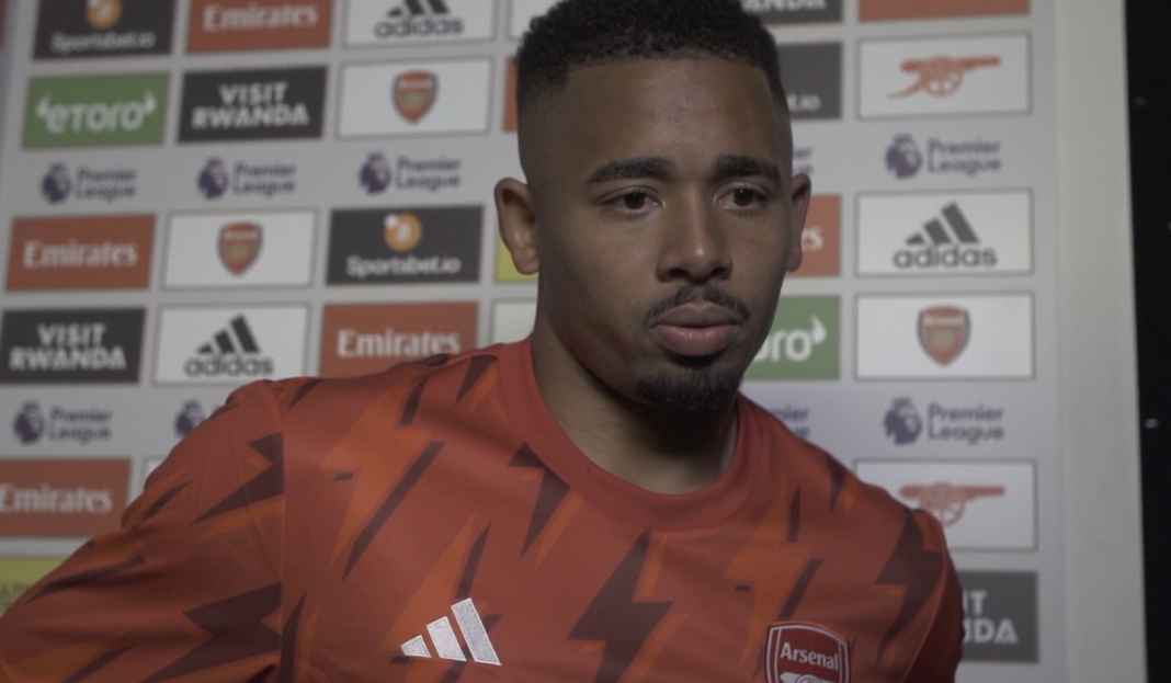 Gabriel Jesus berbicara usai kemenangan Arsenal Gabriel Jesus Senang Dengan Musim Debutnya di Arsenal, Meski Kecewa Gagal Juara