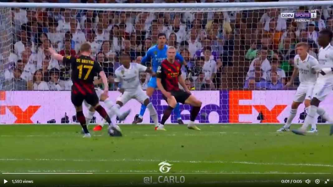 Gol Kevin De Bruyne Nah, Bener Kan, Kevin De Bruyne Dari Luar Kotak Jadi Pencetak Gol Manchester City
