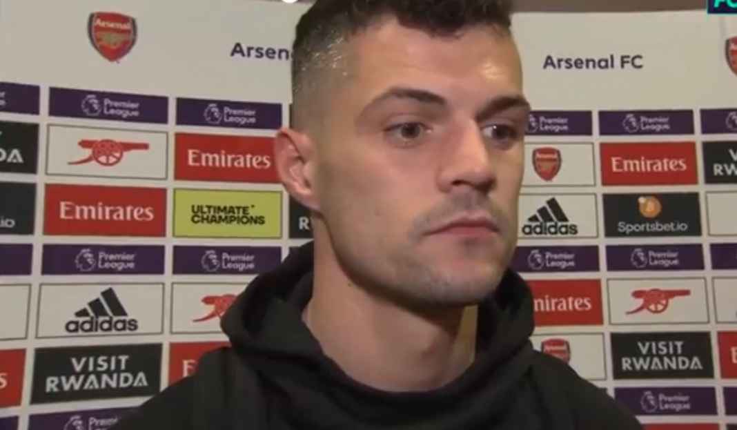 Granit Xhaka tinggalkan Arsenal di akhir musim Arsenal Sudah Putuskan Akan Berpisah Dengan Granit Xhaka di Akhir Musim