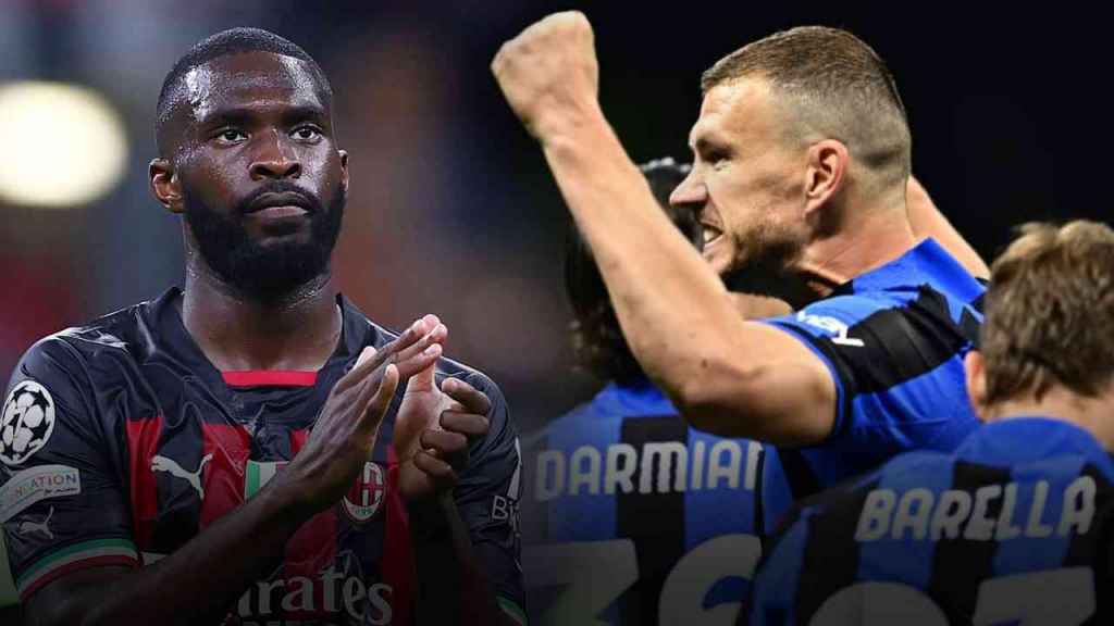 HASIL AC MILAN VS INTER MILAN LEG PERTAMA SEMIFINAL LIGA CHAMPIONS 2022-2023 - GILABOLA