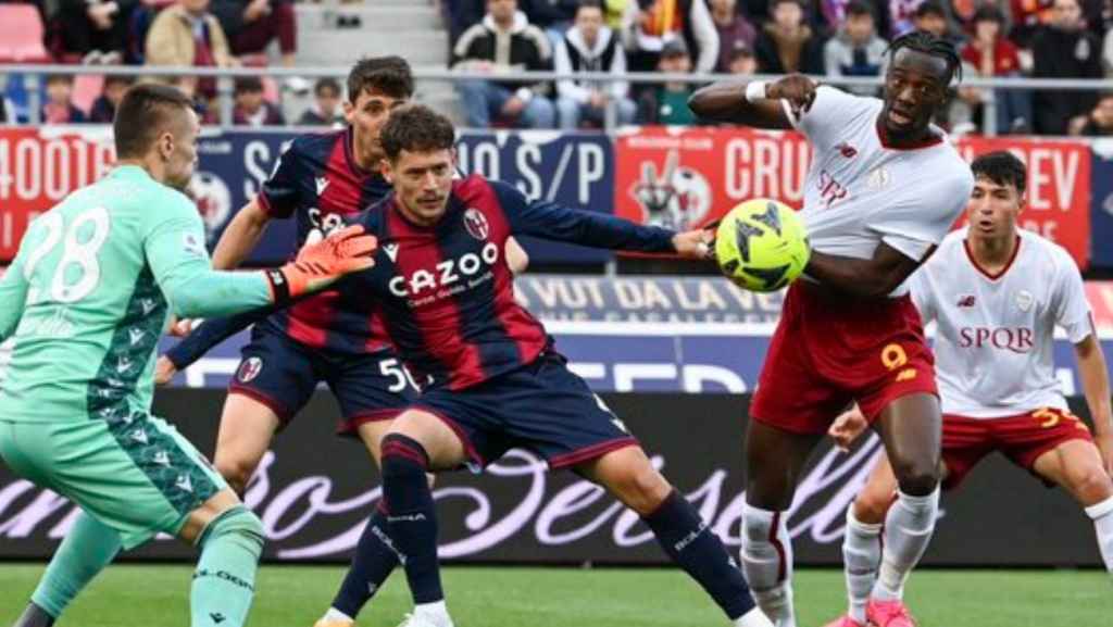 Hasil Bologna vs AS Roma di Liga Italia