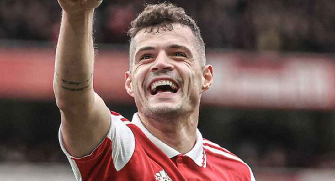 Hasil Liga Inggris Pekan Terakhir Musim 2022-2023 Granit Xhaka