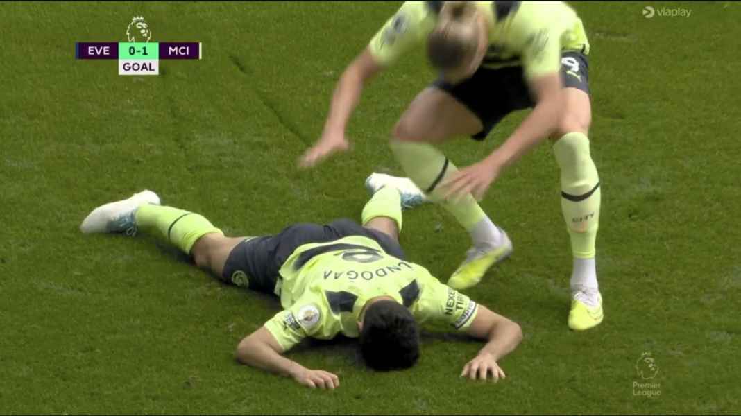 Ilkay Gundogan, Erling Haaland Ironi Everton: Menang Lawan Brighton, Kalah Kontra Manchester City