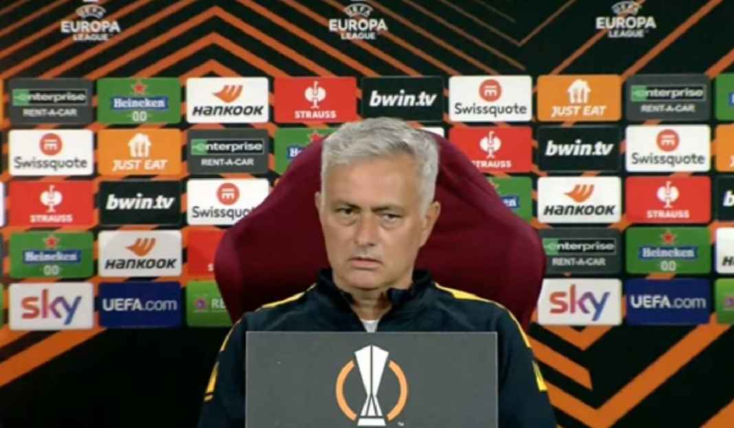 Jose Mourimho Konferensi Pers Jelang AS Roma vs Bayer Leverkusen Awas! AS Roma Bisa Terpeleset di Semifinal Liga Europa