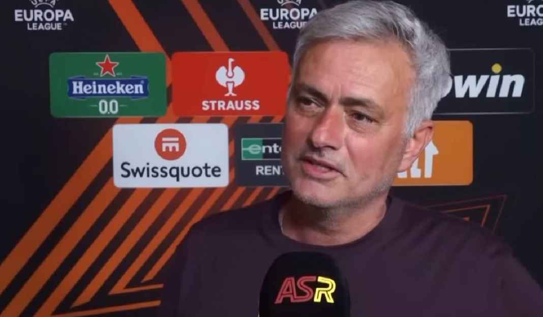 Jose Mourinho Wawancara Usai Laga Roma Lawan Bayer Leverkusen Reaksi Jose Mourinho Setelah AS Roma ke Final Liga Europa!