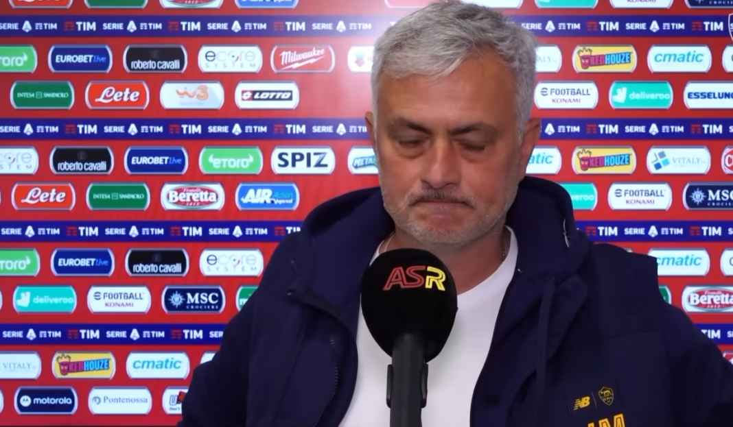 Jose Mourinho dalam wawancara pasca laga melawan Monza Prediksi AS Roma vs Inter Milan, Jose Mourinho Terkendala Hingga 10 Pemain Absen