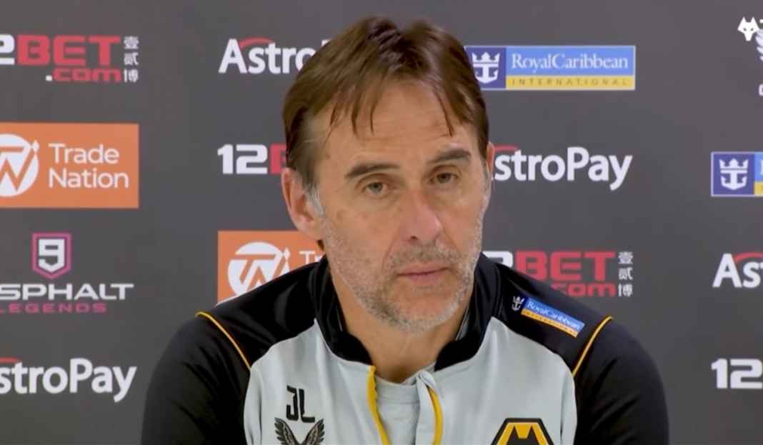 Julen Lopetegui senang dengan pencapaian Wolves Balikkan Keberuntungan Wolves di Liga Inggris Jadi Pencapaian Tersulit Bagi Julen Lopetegui