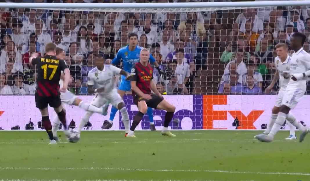 Kevin de Bruyne cetak gol ke gawang Madrid Prediksi Manchester City vs Real Madrid, Sekarang Atau Tidak Sama Sekali, The Citizens!