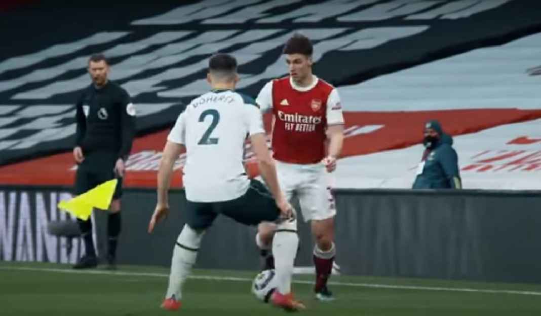 Kieran Tierney Saat Tampil untuk Laga Arsenal Maaf, Eddie Howe Tak Tertarik Habiskan Banyak Uang untuk Bek Kiri Ini