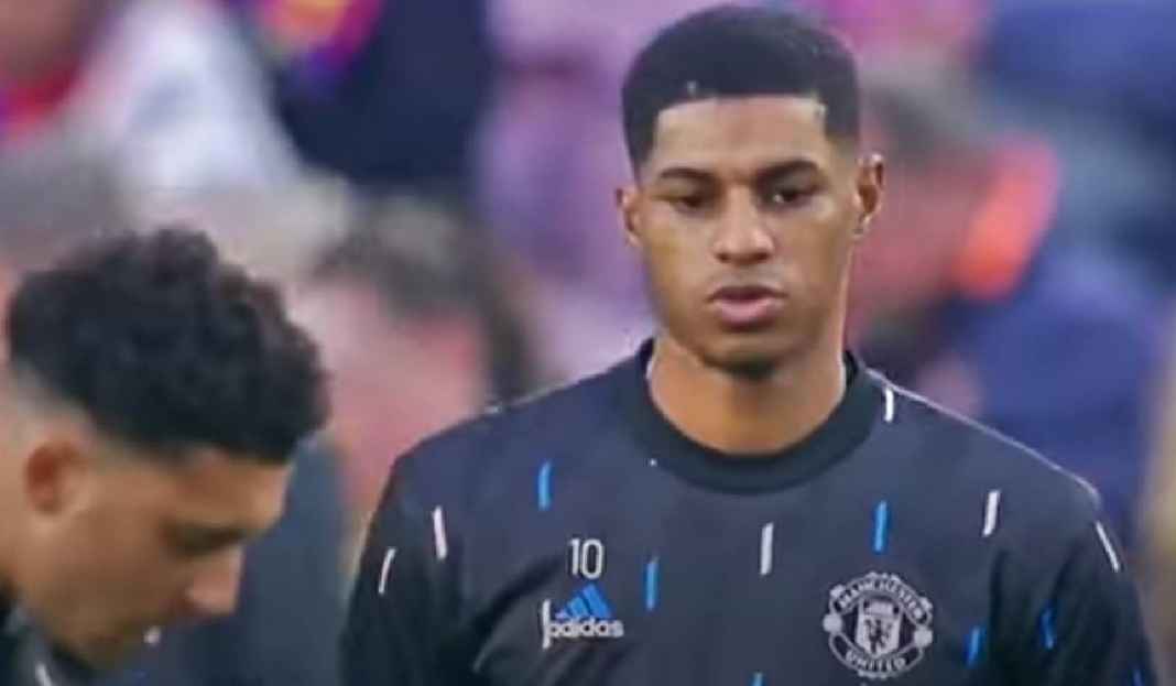 Marcus Rashford Saat Pemanasan Jelang Laga Manchester United Jelang Hadapi Bournemouth, Pelatih Manchester United Update Kondisi Marcus Rashford