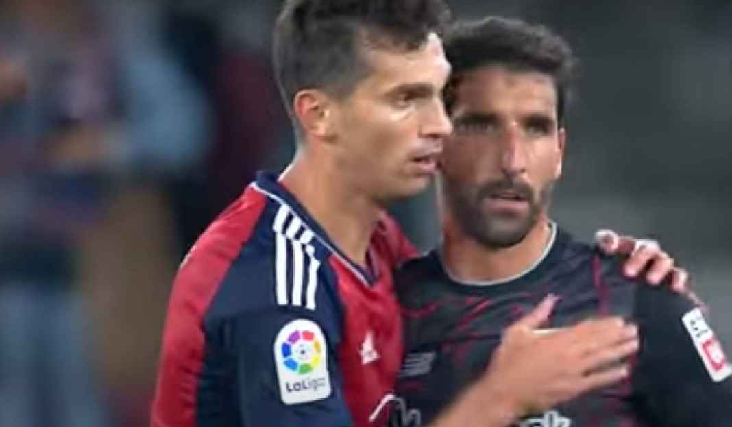 Pemain Osasuna Menyalami Pemain Bilbao Usai Laga La Liga Gokil, Osasuna Panaskan Persaingan Tiket Eropa!