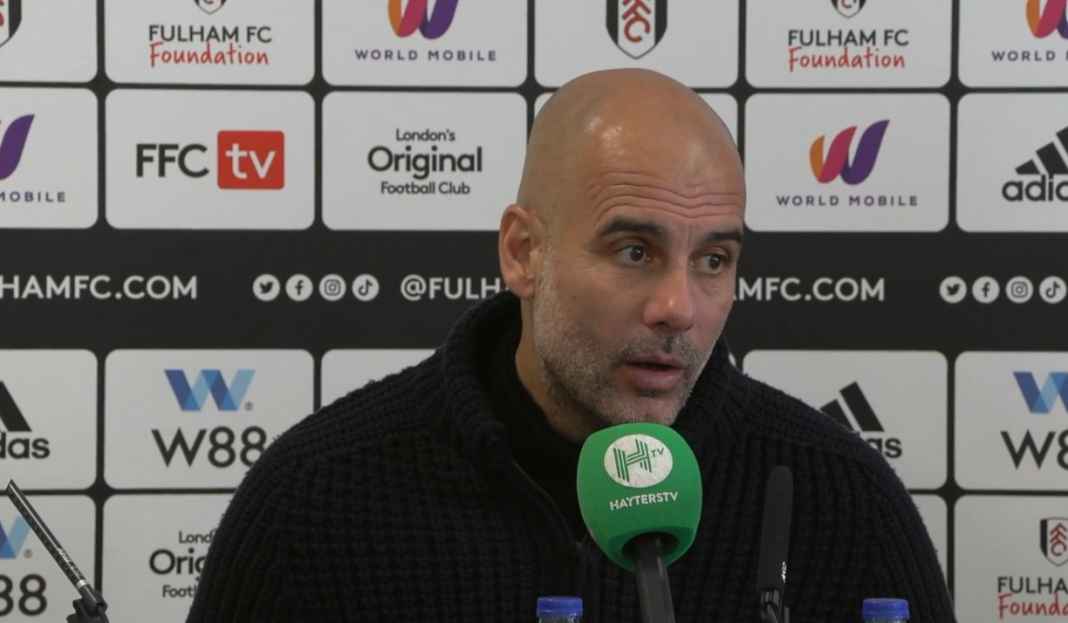 Pep Guardiola bertekad menangi laga Manchester Ciry Pep Guardiola Sebut Erling Haaland dan Julian Alvarez Senjata Luar Biasa Bagi Manchester City