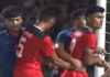 Ramadhan Sananta sesaat sebelum mencetak gol untuk Indonesia di menit ke-21