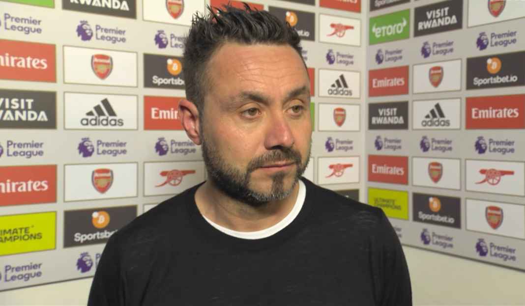 Roberto de Zerbi senang Brighton tunjukkan kualitas Brighton Bantai Arsenal, Roberto de Zerbi Peringatkan Tugas Mereka Belum Selesai