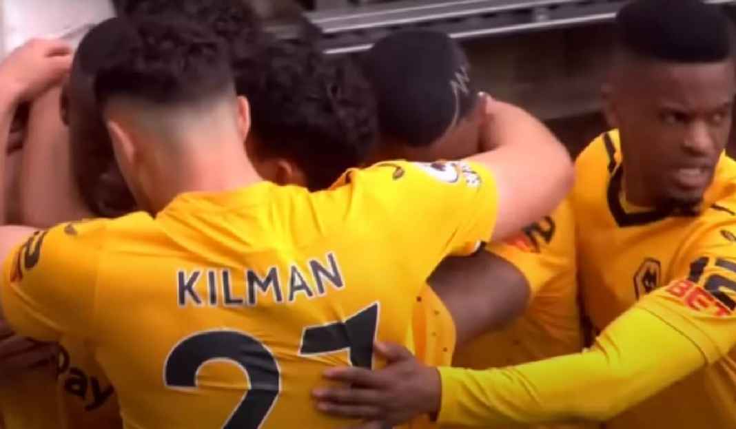 Selebrasi Gol Pemain Wolves Lawan Aston Villa Bahaya, Wolves Bertekad Gagalkan Manchester United Mentas di Liga Champions