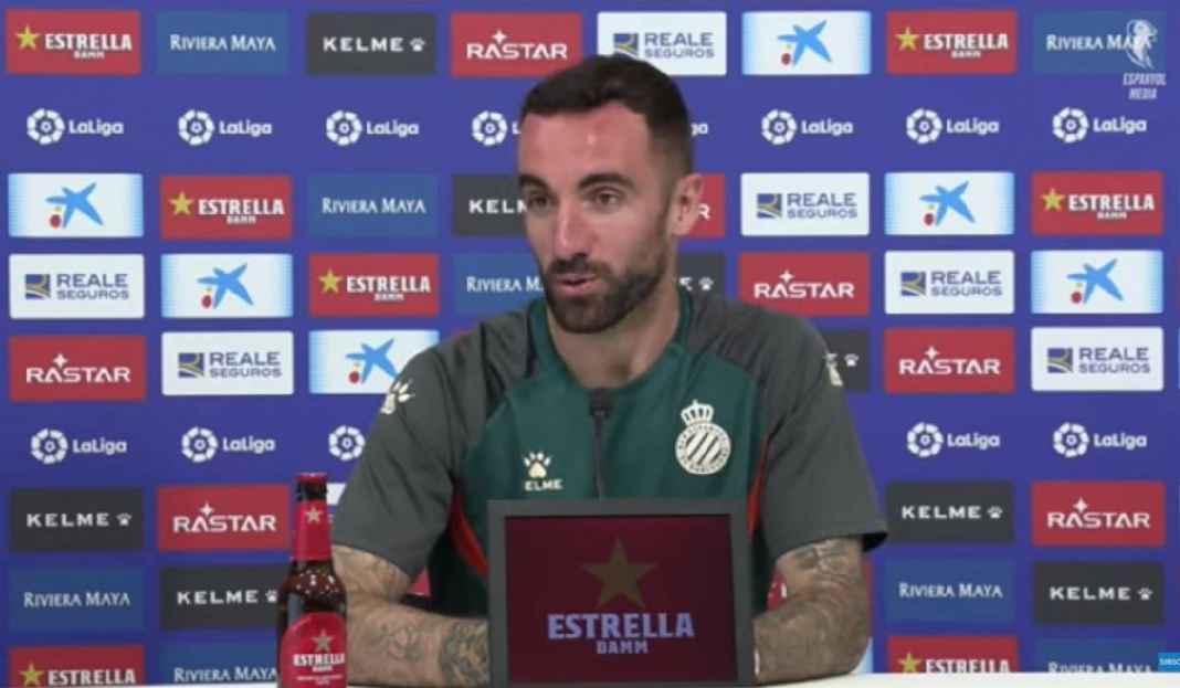 Sergi Darder Konferensi Pers Jelang Espanyol vs Barcelona Espanyol Ngotot Ingin Menang Hadapi Barcelona di Laga Derby