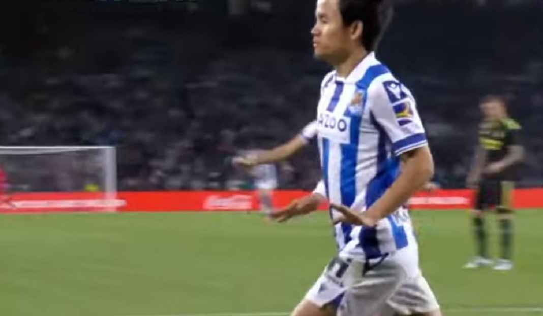 Takefusa Kubo Usai Cetak Gol untuk Real Sociedad ke Gawang Real Madrid Maaf, Takefusa Kubo Ingin Fokus di Real Sociedad
