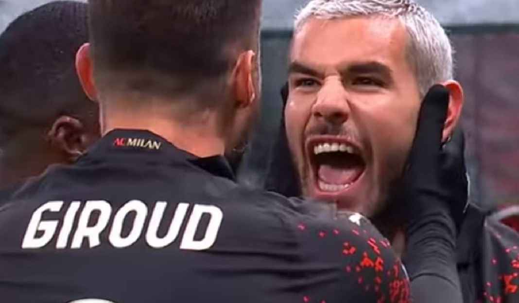Theo Hernandez dan Olivier Giroud Selebrasi Gol untuk Milan Alasan Bayern Munchen Ngotot Inginkan Theo Hernandez