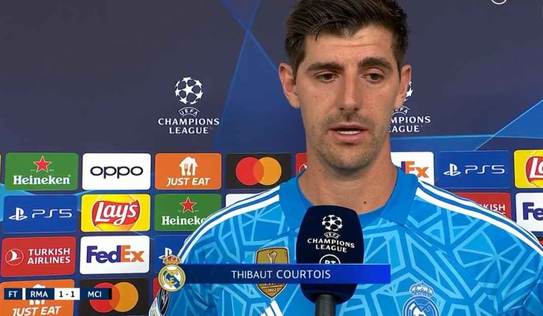 Courtois Senang Real Madrid Bisa Hentikan Haaland, Sebut Laga Leg Kedua Bak Final