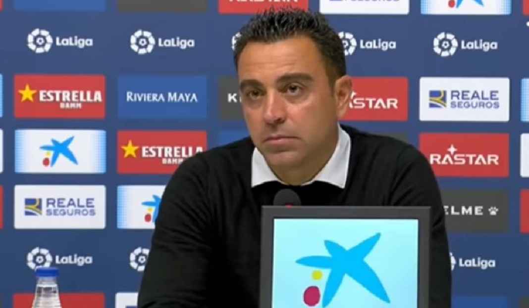 Xavi Hernandez Konferensi Pers Usai Bawa Barcelona Juara Liga Spanyol Tanggapan Xavi Hernandez Usai Antarkan Barcelona Juara La Liga 2022/23