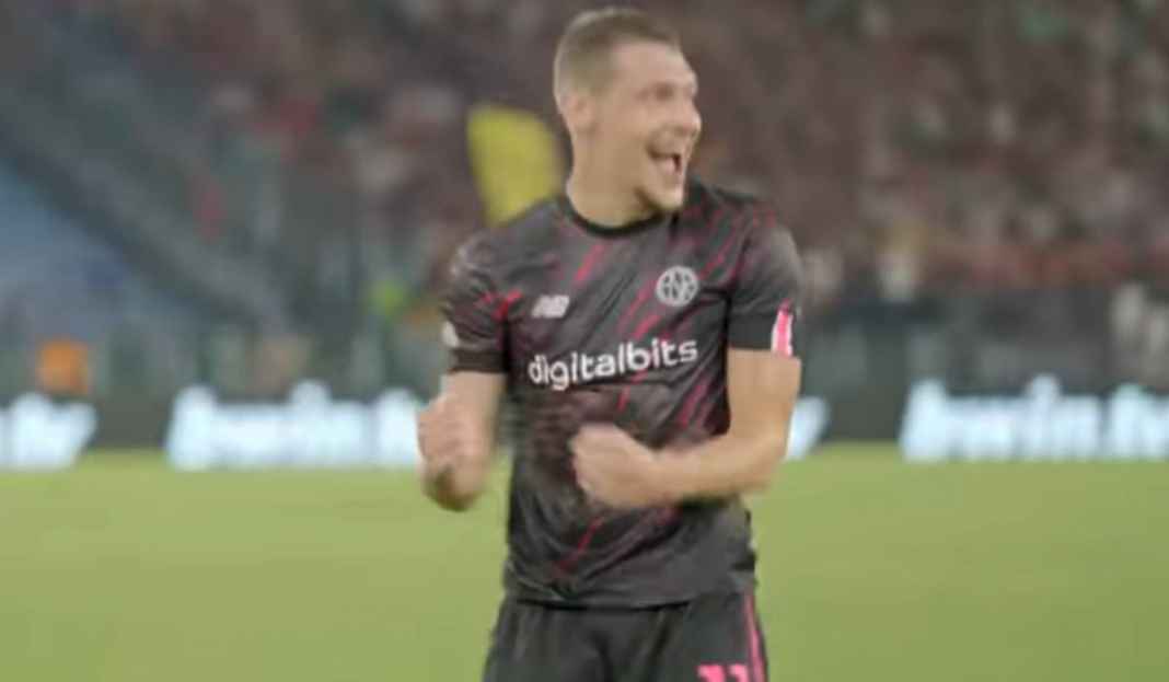 Andrea Belotti Cetak Gol untuk AS Roma di Liga Europa Kering Gol di Liga Italia, AS Roma Kasih Kesempatan untuk Andrea Belotti