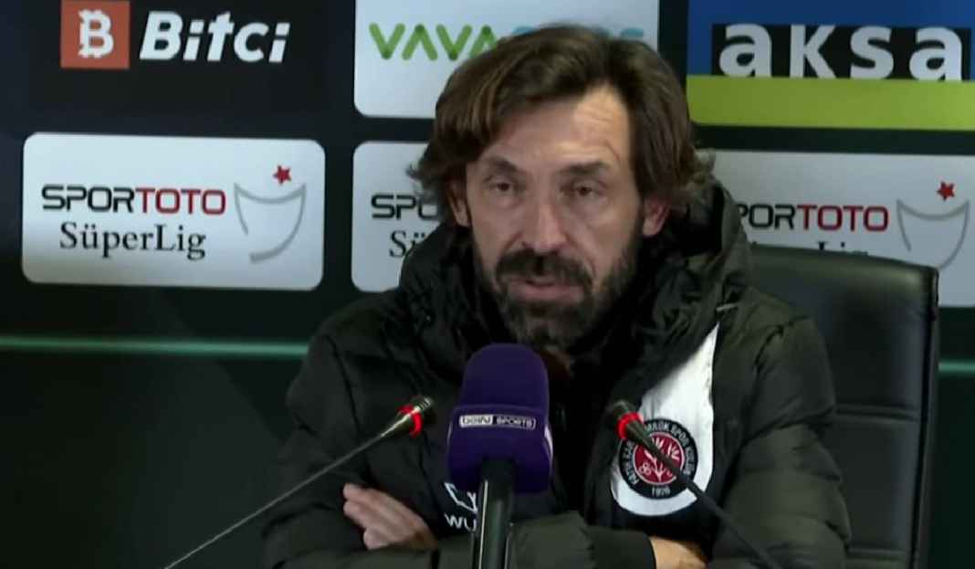 Andrea Pirlo Saat Masih Tangani Fatih Karagumruk Nama Besar Bikin Andrea Pirlo Gampang Dapat Klub Baru, Otw Latih Tim Medioker Serie A
